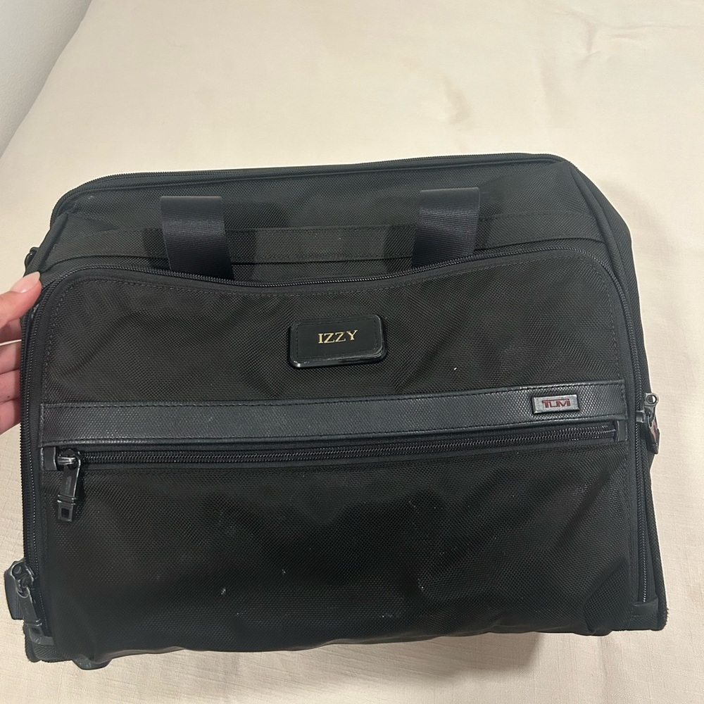 Tumi Black Travel Tote